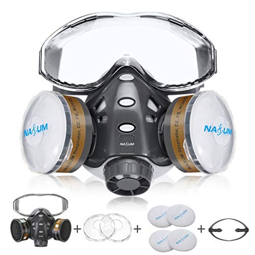 Reusable Half Face Cover, NASUM 8200 Face Cover, Paint Face Cover ...