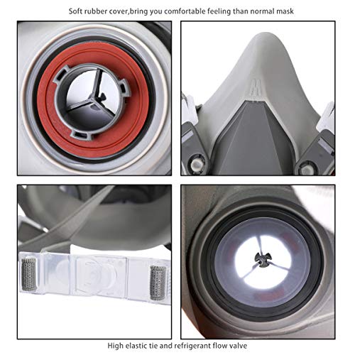 Reusable Half Face Cover, NASUM M101 Face Cover, Paint Face Cover ...