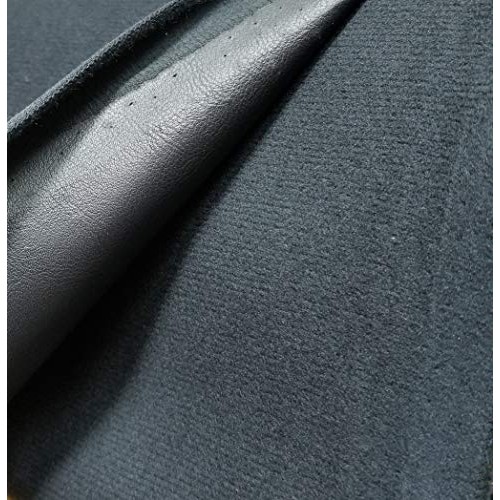 Black Matte Faux Vegan {Peta Approved} Leather by The Yard Synthet...