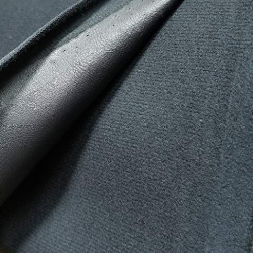 Black Matte Faux Vegan {Peta Approved} Leather by The Yard Synthet...