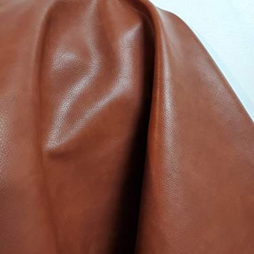 Medium Tan Pebbled Faux {Peta-Approved Vegan} Leather Synthetic Pl...