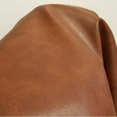 Mid Brown Tan Soft Faux Vegan {Peta Approved} PU Leather by The Ya...
