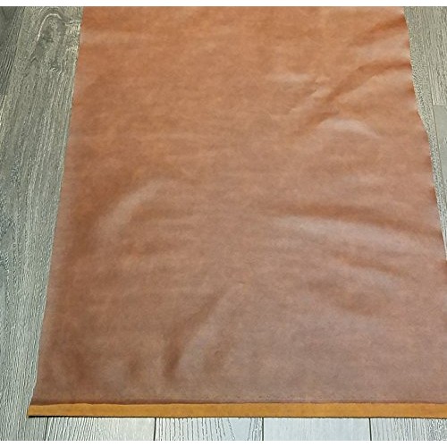 Mid Brown Tan Soft Faux Vegan {Peta Approved} PU Leather by The Ya...