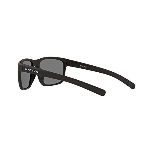 Native Eyewear unisex adult Wells Sunglasses, Matte Black Crystal/...