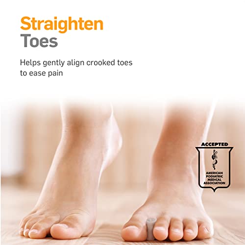 NatraCure Gel Toe Separators & Bunion Toe Spacers for Toe Alignmen...