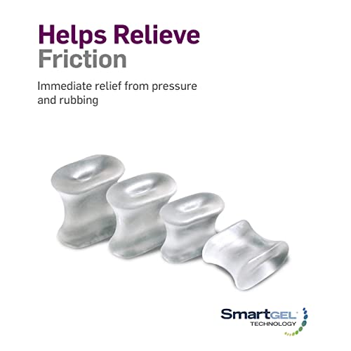 NatraCure Gel Toe Separators & Bunion Toe Spacers for Toe Alignmen...