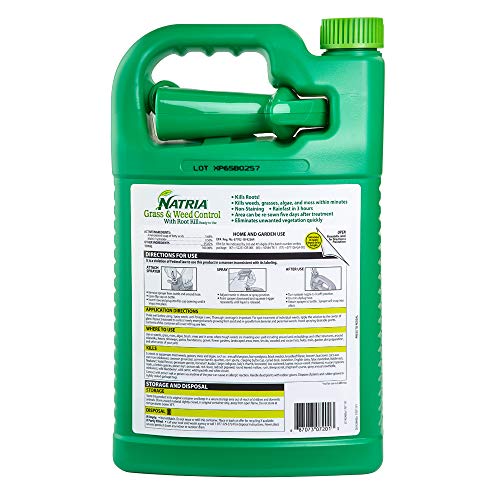 Natria 100532524 Grass & Weed Control with Root Kill Herbicide Wee...