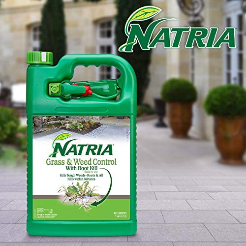 Natria 100532524 Grass & Weed Control with Root Kill Herbicide Wee...