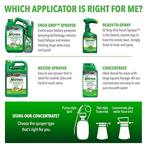 Natria 706500A Grass & Weed Control with Root Kill Herbicide Weed ...