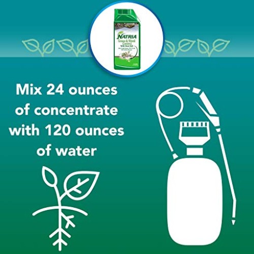 Natria 706500A Grass & Weed Control with Root Kill Herbicide Weed ...