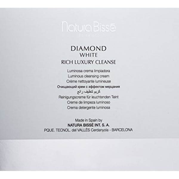 Natura Bisse Diamond White Rich Luxury Cleanse, 7.0 Oz
