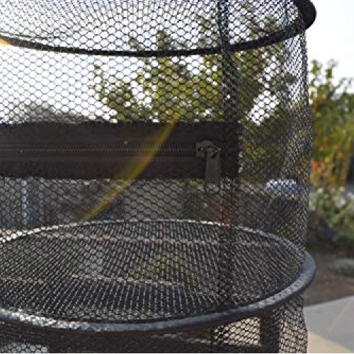 12 Diameter Herb Drying Rack 4 Level Compact Hanging Plant Dry Ne...