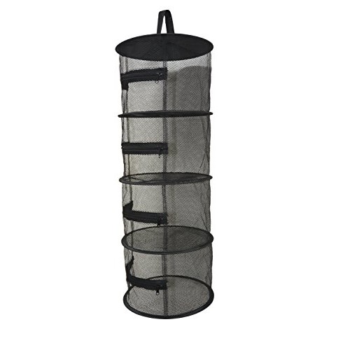 12 Diameter Herb Drying Rack 4 Level Compact Hanging Plant Dry Ne...