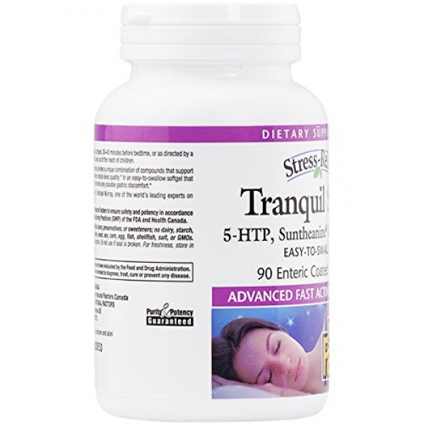 Natural Factors - Stress-Relax Tranquil Sleep, Supports Relaxation...