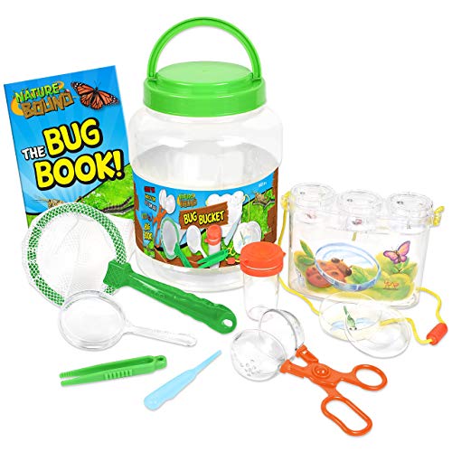 Nature Bound Bug Catcher with Habitat Bucket and 7 Piece Nature Ex...