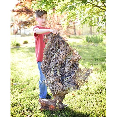 Nature Bound Camouflage Net for Kids, 9-Feet by 5-Feet, for Campin...