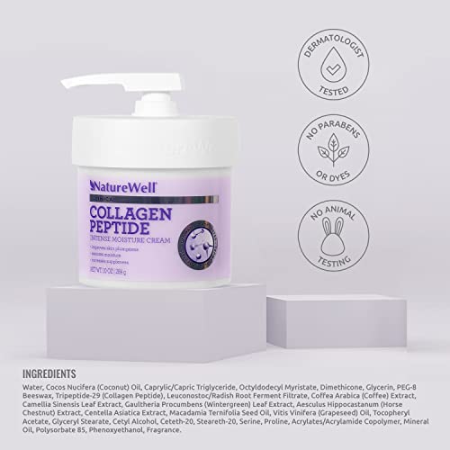 NATURE WELL Clinical Collagen Peptide Intense Moisture Cream for F...