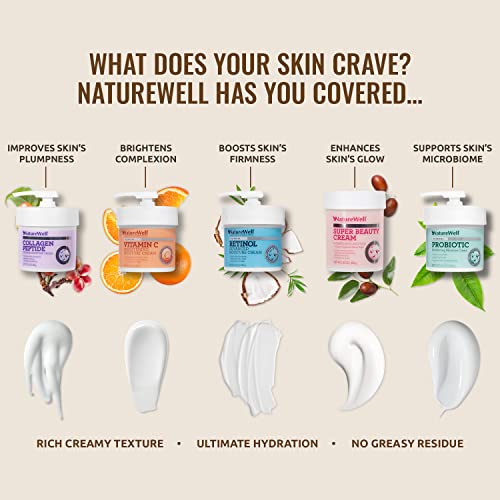 NATURE WELL Clinical Collagen Peptide Intense Moisture Cream for F...