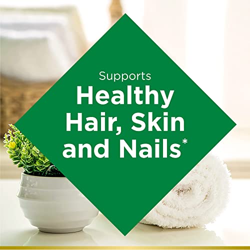 Nature’s Bounty Biotin, Supports Healthy Hair, Skin and Nails, 10,...