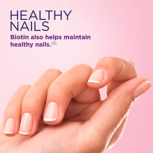Natures Bounty Hair, Skin & Nails with Biotin, Strawberry Gummies...