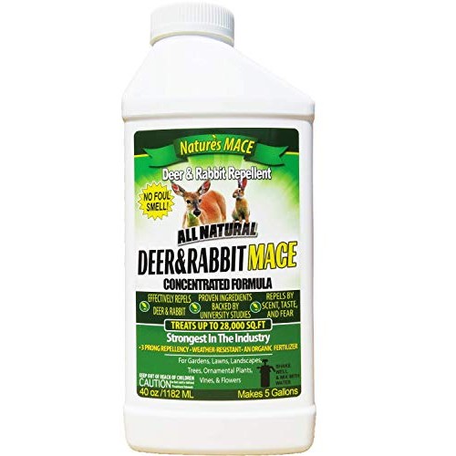 Natures Mace Deer and Rabbit Repellent 40oz Concentrate
