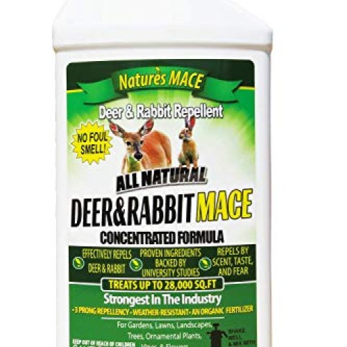 Natures Mace Deer and Rabbit Repellent 40oz Concentrate