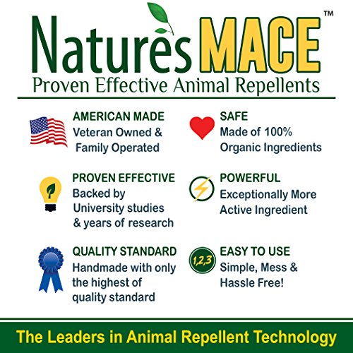 Natures MACE DEERGRN3003 Deer & Rabbit Repellent Concentrate 25 Po...