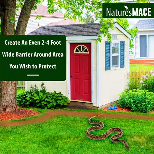 Natures MACE Snake Repellent 25lb / Covers 13,200 Sq. Ft. / Keep ...