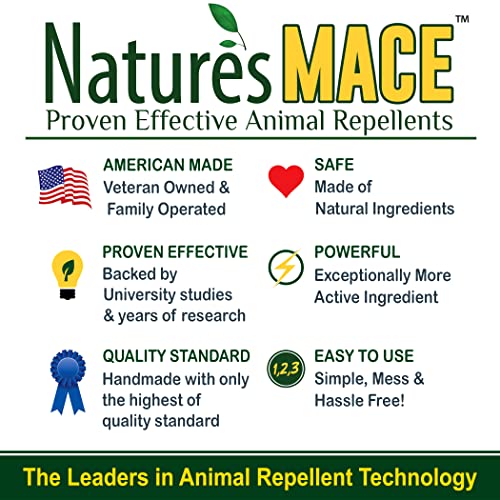 Natures MACE Snake Repellent 25lb / Covers 13,200 Sq. Ft. / Keep ...