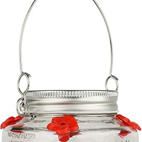 Natures Way Bird Products MJF1 Natures Way Mason Jar Hummingbird...