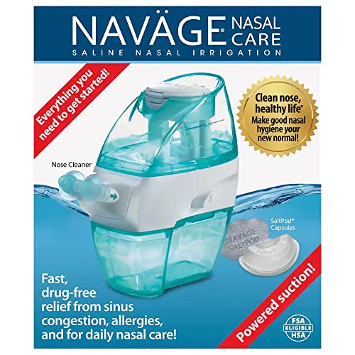Naväge Nasal Irrigation Multi-User Bonus Pack: Navage Nose Cleaner...