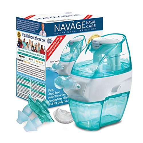 Naväge Nasal Irrigation Multi-User Bonus Pack: Navage Nose Cleaner...