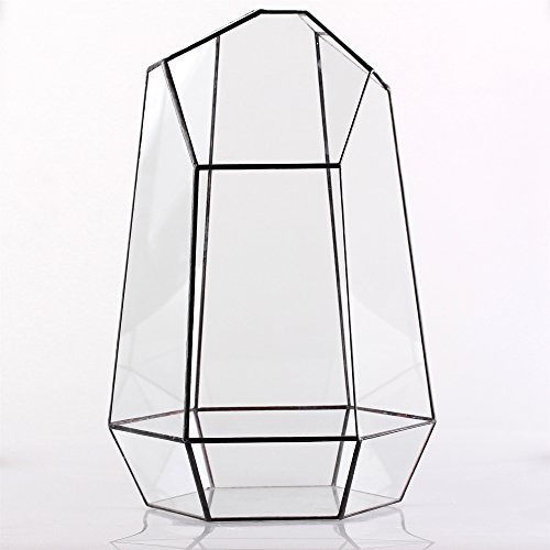 NCYP 16 inches Super Large Handmade Irregular Prism Glass Geometri...
