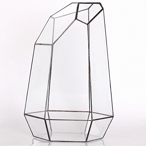 NCYP 16 inches Super Large Handmade Irregular Prism Glass Geometri...