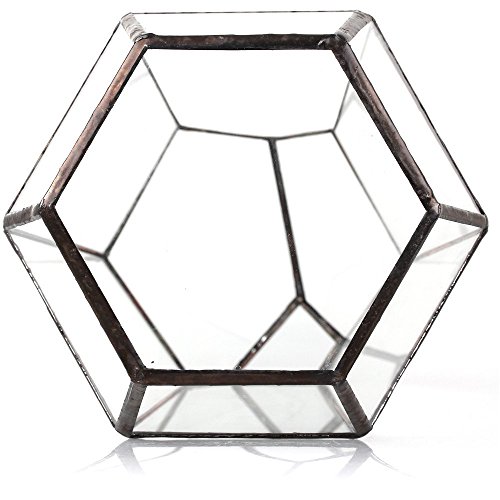 NCYP 16 inches Super Large Handmade Irregular Prism Glass Geometri...