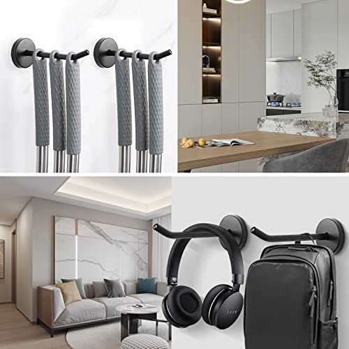 NearMoon Coat Hooks-Bath Towel Hangers, Wall Hooks for Hanging Hat...