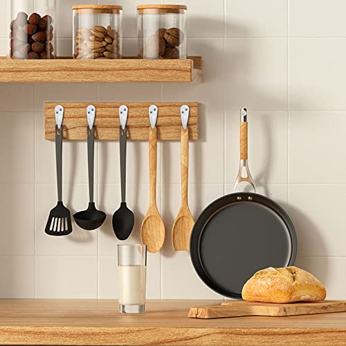 NearMoon Coat Hooks Wall Mounted - Heavy Duty Metal Single Prong R...