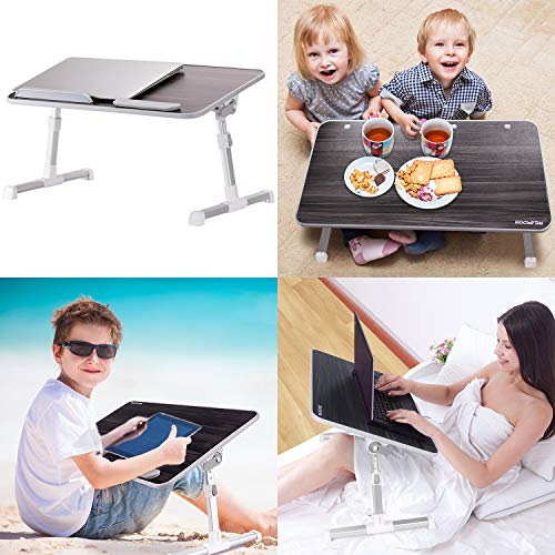 Laptop Bed Tray Table, Nearpow Larger Size Adjustable Laptop Bed...