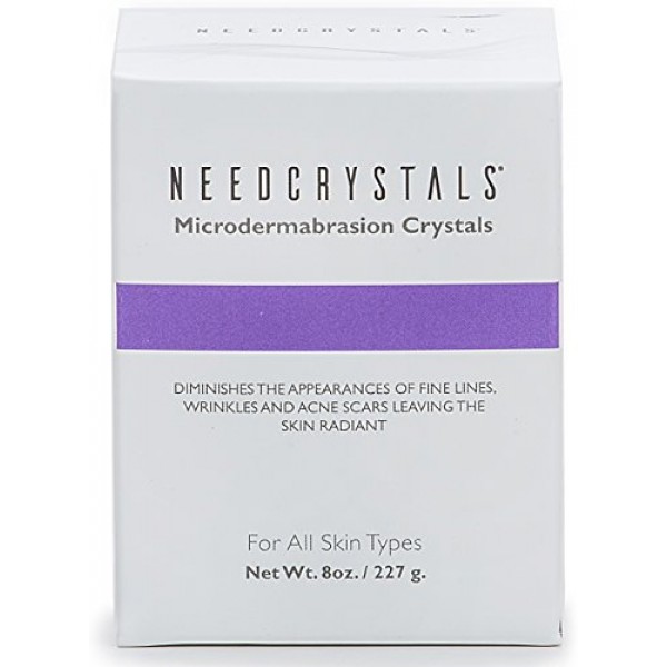 NeedCrystals Microdermabrasion Crystals 8 oz, 120 grit