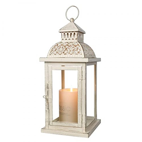 NEEDOMO Large Candle Lantern Decorative, 13.5 Vintage Outdoor Han...