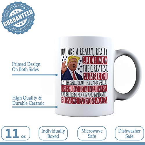 NeeNoNex You are A Really, Really Great Mom Ceramic Mug- Funny Gif...