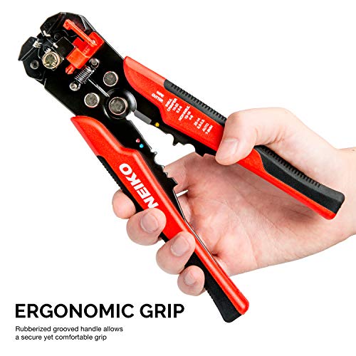 Neiko 01924A 3-in-1 Automatic Wire Stripper, Cutter and Crimping T...