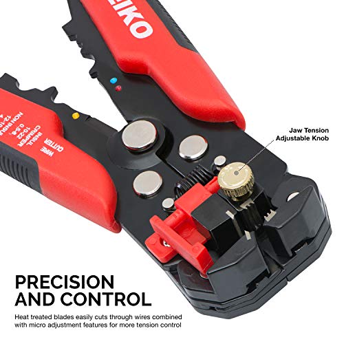 Neiko 01924A 3-in-1 Automatic Wire Stripper, Cutter and Crimping T...