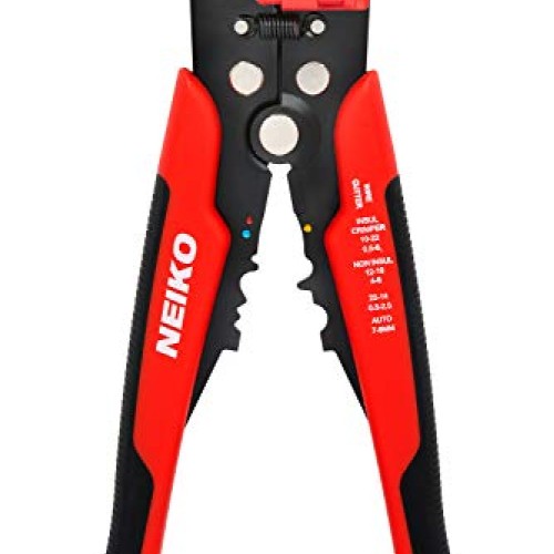 Neiko 01924A 3-in-1 Automatic Wire Stripper, Cutter and Crimping T...