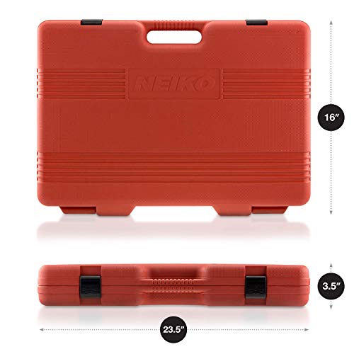 Neiko 02448A 1/2 Drive Master Impact Socket Set, 65Piece Deep & S...