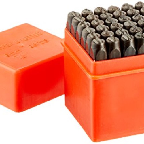 Neiko 02624 Classic Numbers & Letters Punch Set | Hardened, Heat T...