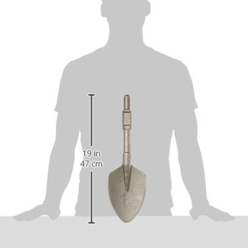 Neiko 02627 Clay Spade Chisel Bit for Demolition Hammers, Alloy St...