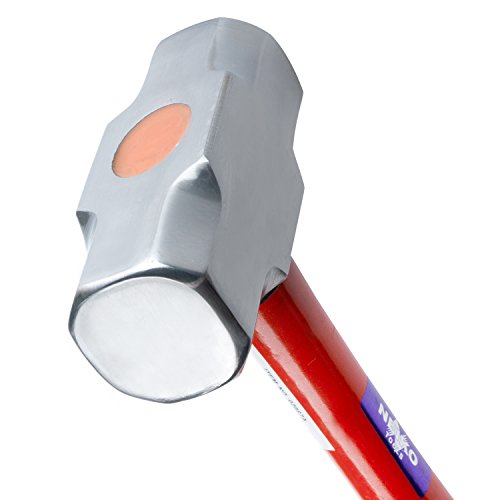 Neiko 02867A Fiberglass Sledge Hammer, Heavy-Duty Forged Steel | R...