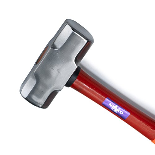 Neiko 02867A Fiberglass Sledge Hammer, Heavy-Duty Forged Steel | R...