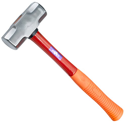 Neiko 02867A Fiberglass Sledge Hammer, Heavy-Duty Forged Steel | R...